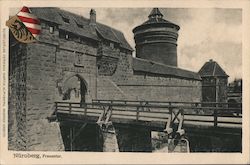 Nurnberg, Frauentor Postcard