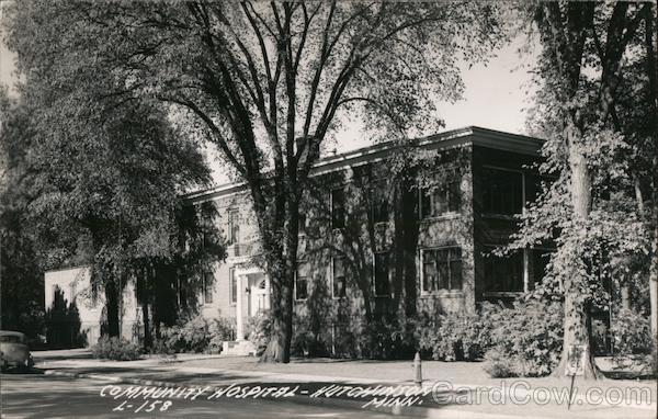 Community Hospital Hutchinson, MN Postcard