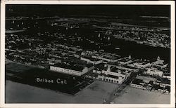 Aerial View of Balboa California Postcard Postcard Postcard