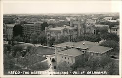 The Heart of Soonerland - University of Oklahoma Norman, OK Postcard Postcard Postcard