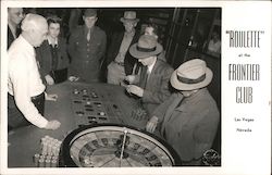 "Roulette" at the Frontier Club Postcard