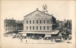 Faneuil Hall Boston, MA Postcard Postcard Postcard