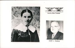 Harry S. Truman, Martha Ellen Truman Postcard