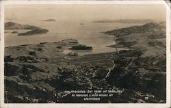 San Francisco Bay from Mr. Tamalpais Postcard