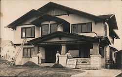 Craftsman Style House, I.D. Knapp Artistic Homes Buildings Postcard Postcard Postcard