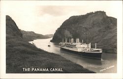 Panama Canal Postcard Postcard Postcard