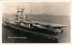 U.S.S. Carrier Hornet Postcard