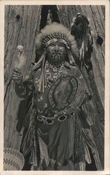 Chief Lemee Native Americana Postcard Postcard Postcard