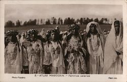 Atlas Morocain - Femmes Zaianes Morocco Africa Postcard Postcard Postcard