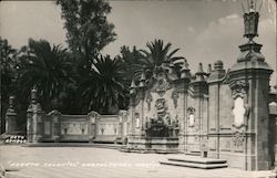 Fuente Colonial Postcard