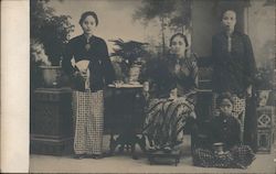 Group of Women Indonesia Postcard Postcard Postcard