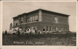 Seibert School Colorado Postcard Postcard Postcard