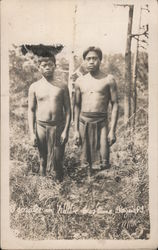 Igorots in Native Costume Postcard