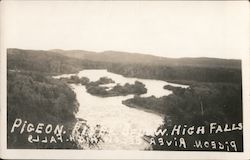 Pigeon River Below High Falls Grand Portage, MN Postcard Postcard Postcard