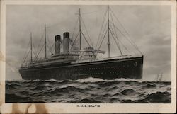 R.M.S. Baltic Postcard