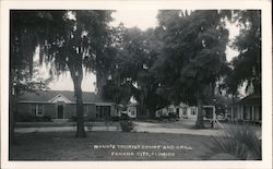 Mann's Tourist Court and Grill Panama City, FL Postcard Postcard Postcard