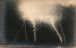 Lightning San Fernando Union Postcard