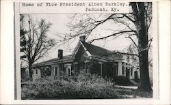 Home of President Alben Barkley Postcard