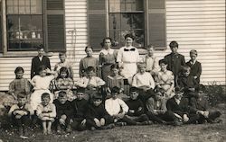 Class Photo Postcard