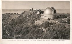 Building for 120 Inch Telescope - Lick Observatory Mount Hamilton, CA Postcard Postcard Postcard