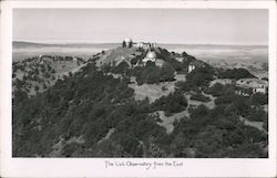 The Lick Observatory from the East Oakland, CA Postcard Postcard Postcard