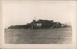 Alcatraz Landscapes Postcard Postcard Postcard