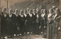 Group of Women in Native Costume Postcard