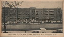 Jefferson Junior High School, Exposition Park Postcard