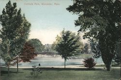 Institute Park Postcard