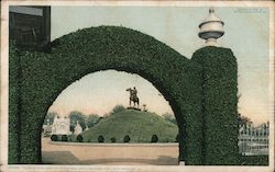 Tomb of the Army of Tennessee, Metaire Cemetery Postcard