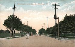 Hamilton Street looking E. Postcard