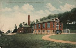 Bucknell Power House and Gymnasium Lewisburg, PA Postcard Postcard Postcard