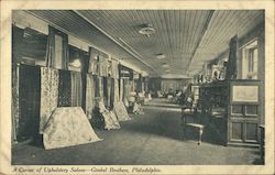 A Corner of Upholstery Salons - Gimbel Brothers, Philadelphia Pennsylvania Postcard Postcard Postcard