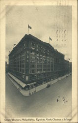 Gimbel Brothers, Philadelphia, Eighth to Ninth, Chestnut to Market Postcard