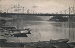 Delaware River, near the Point Postcard