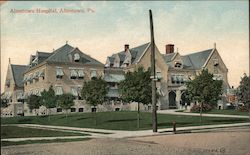 Allentown Hospital Postcard