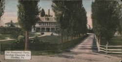 Old Homestead Farm, Hershey Chocolate Co. Postcard