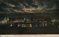 Western Pennsylvania Exposition, By Night Pittsburgh, PA Postcard Postcard Postcard