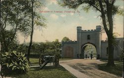 Entrance to Arsenal Postcard