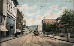 Main Street, Looking South East Johnstown, PA Postcard Postcard Postcard