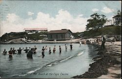 Beach at the Cape Casino Portland, ME Postcard Postcard Postcard