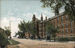 Maine General Hospital Postcard