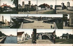 11 of the principal views of St. Augustine, Fla Postcard