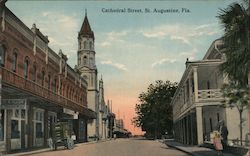 Cathedral Street St. Augustine, FL Postcard Postcard Postcard