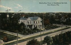 Bird's Eye View of Residence Section Fort Myers, FL Postcard Postcard Postcard