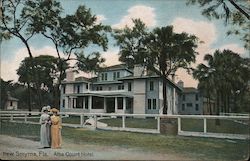 Alba Court Hotel New Smyrna Beach, FL Postcard Postcard Postcard