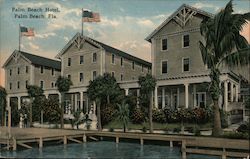 Palm Beach Hotel Postcard