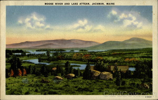 Moose River And Lake Attean Jackman, ME