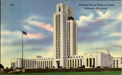 National Naval Medical Center Bethesda, MD Postcard Postcard