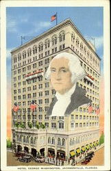 Hotel George Washington Postcard